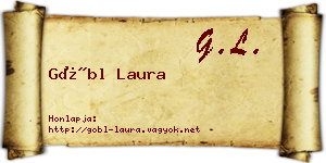 Göbl Laura névjegykártya